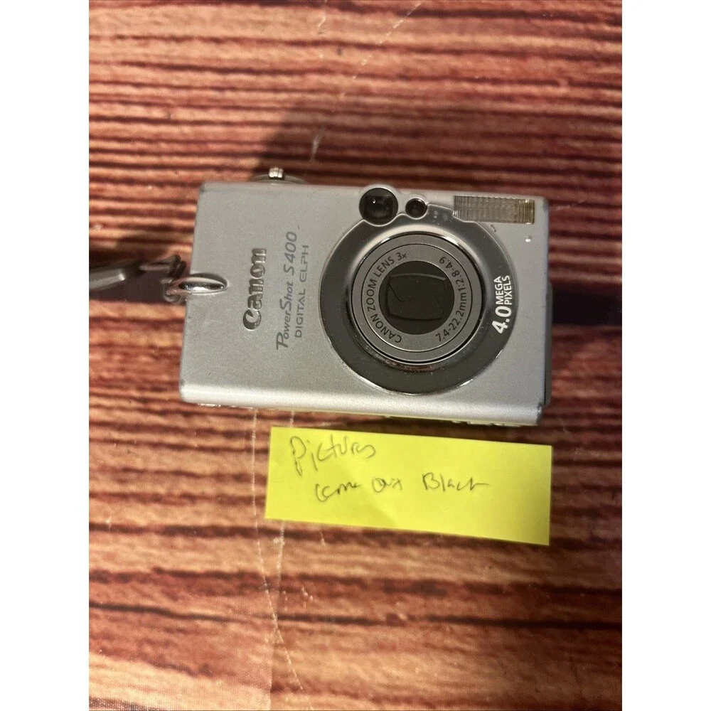 Canon Powershot S400 Silver Elph Digital Camera 4.0MP